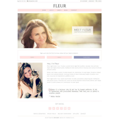 Fleur Child Theme for Divi & WooCommerce