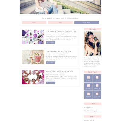Fleur Child Theme for Divi & WooCommerce