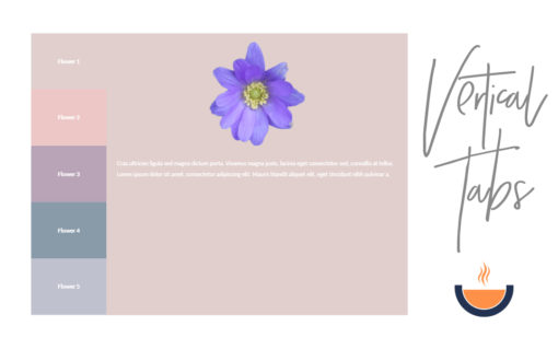 Vertical Tabs Layout