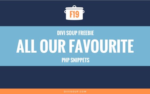 F19: All Our Favourite PHP Snippets Swipe File