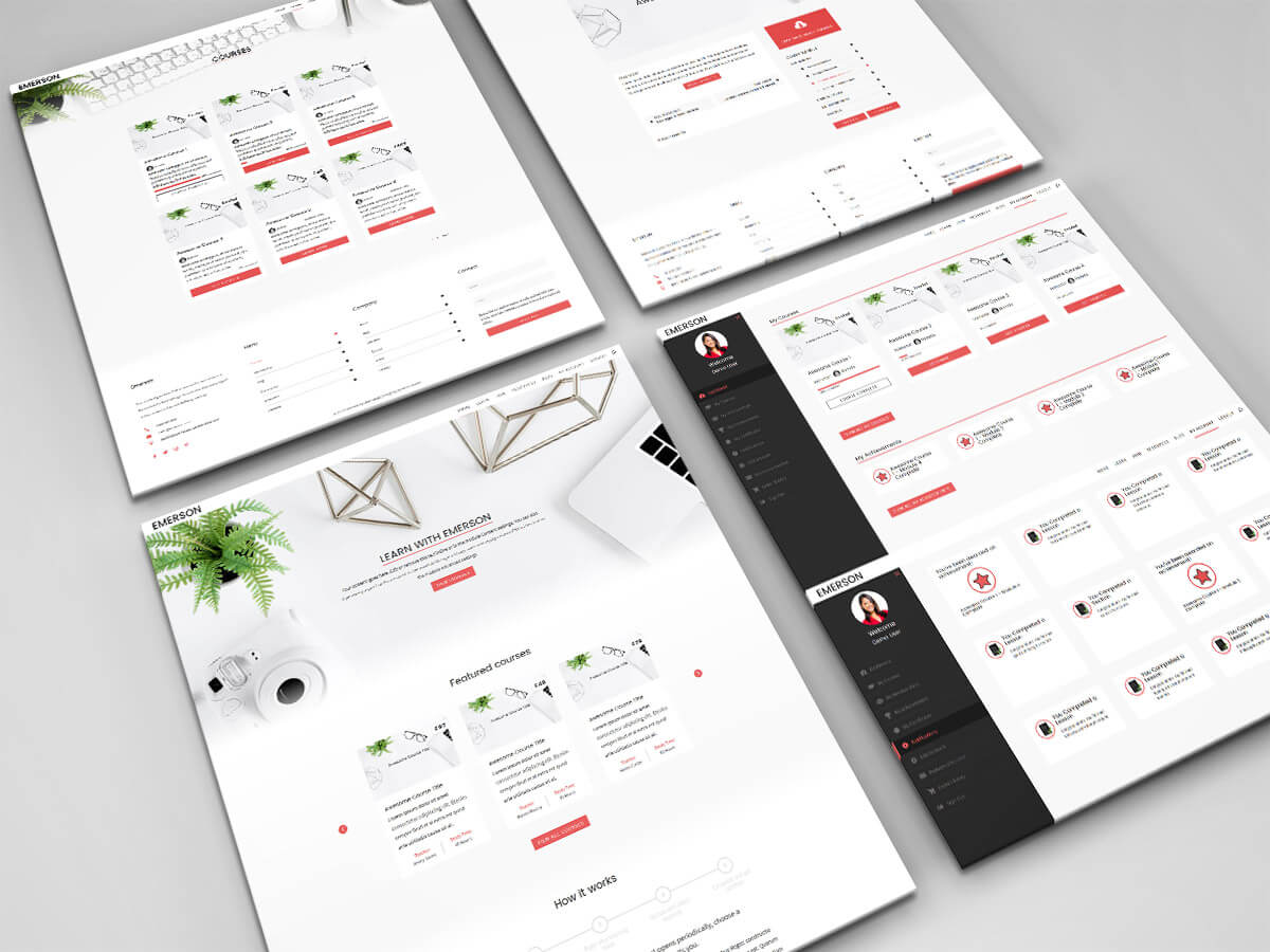 Emerson child theme for Divi & LifterLMS