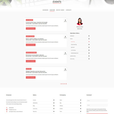 Emerson child theme for Divi & LifterLMS