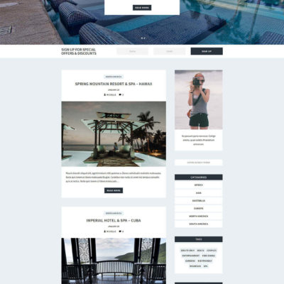 Coast Blog Kit for Divi