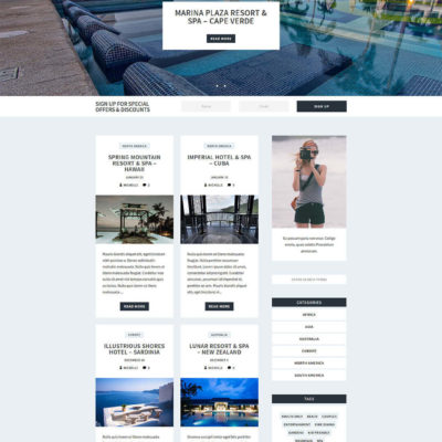 Coast Blog Kit for Divi