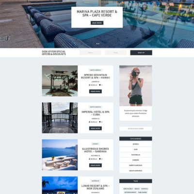 Coast Blog Kit for Divi