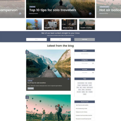 Nomad Blog Kit for Divi