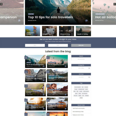 Nomad Blog Kit for Divi